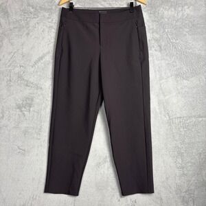 Athleta Stellar Skinny Trouser Pants Size 12 Petite Athleisure Work Comfy Tailor